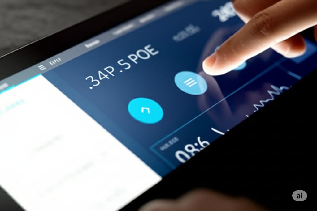 Ejecución de una operación en una plataforma de trading.